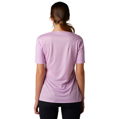 Camisola FOX FLEXAIR Feminina Mangas Curtas Rosa