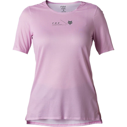 Camisola FOX FLEXAIR Feminina Mangas Curtas Rosa