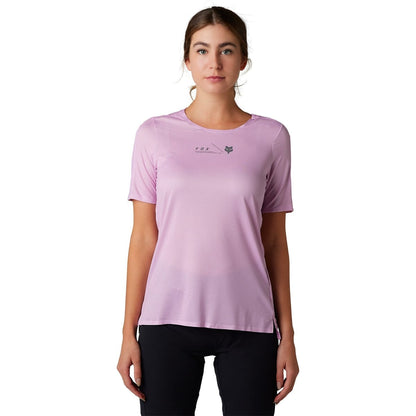 Camisola FOX FLEXAIR Feminina Mangas Curtas Rosa