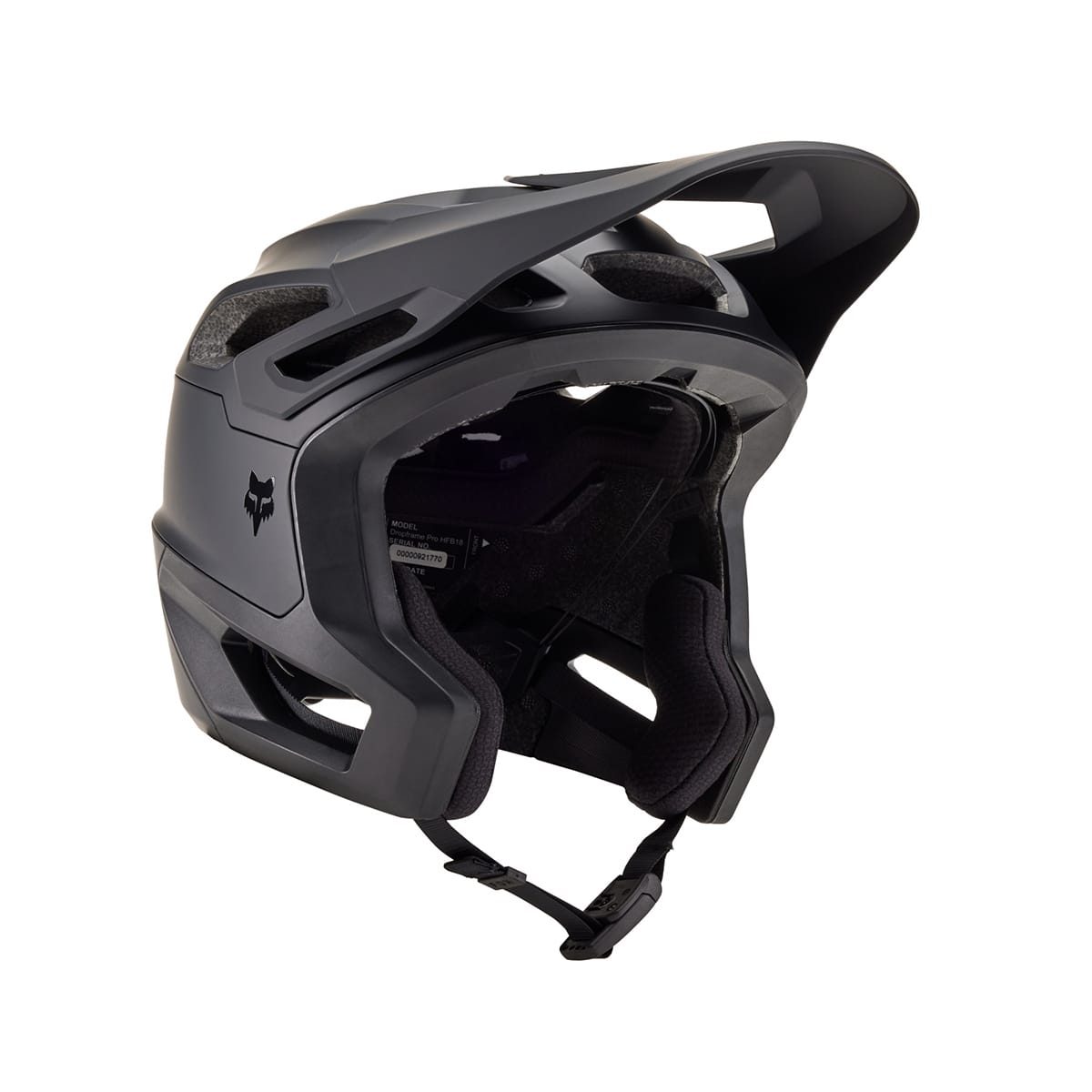 Capacete de BTT FOX DROPFRAME PRO Preto