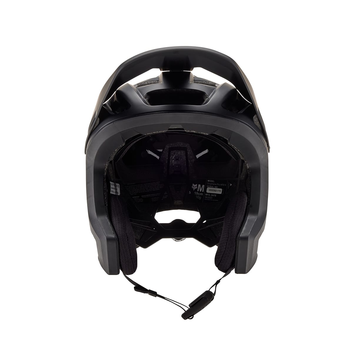 Capacete de BTT FOX DROPFRAME PRO Preto