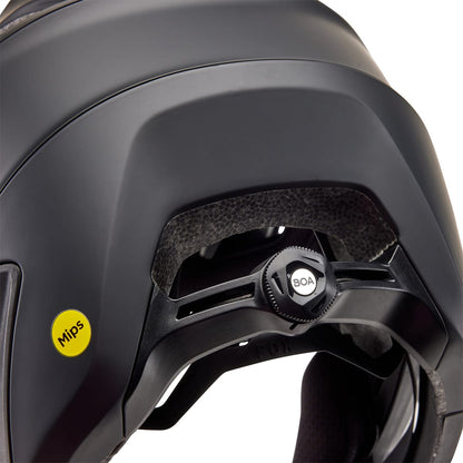 Capacete MTB FOX DROPFRAME PRO MIPS Preto