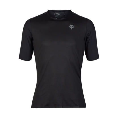 Camisola FOX FLEXAIR ASCENT Manga Curta Preto