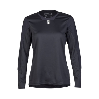 Maillot FOX DEFEND Feminino Mangas Longas Preto