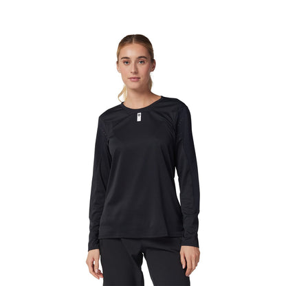 Maillot FOX DEFEND Feminino Mangas Longas Preto