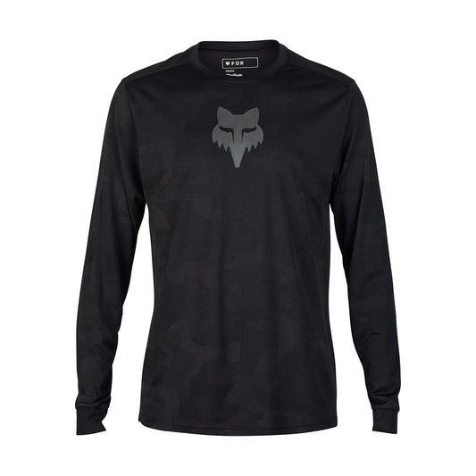 Camisola de manga comprida FOX RANGER TRU DRI Preto