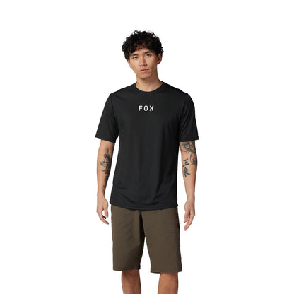 Camisola FOX RANGER MOTH Mangas Curtas Preto