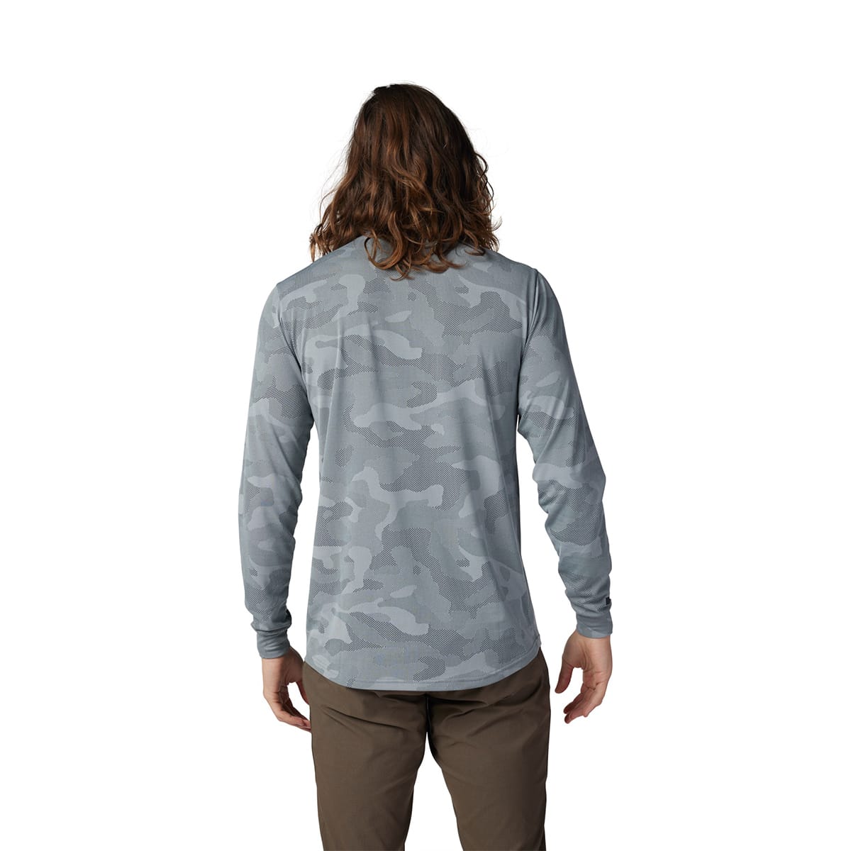 Camisola de manga comprida FOX RANGER TRU DRI Cinzento