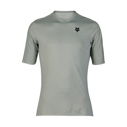 Maillot FOX FLEXAIR ASCENT Mangas Curtas Cinzento