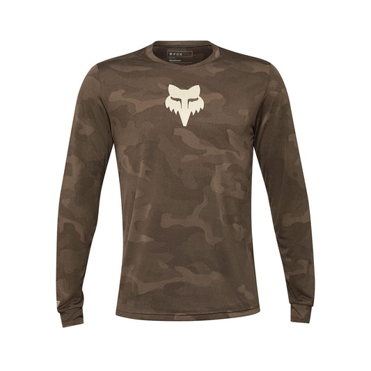 Maillot FOX RANGER TRU DRI Manches Longues Marron 2024