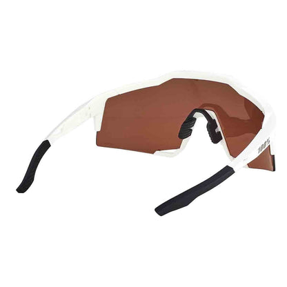 Óculos 100% SPEEDCRAFT Branco Mate Hiper Mirror Prateado