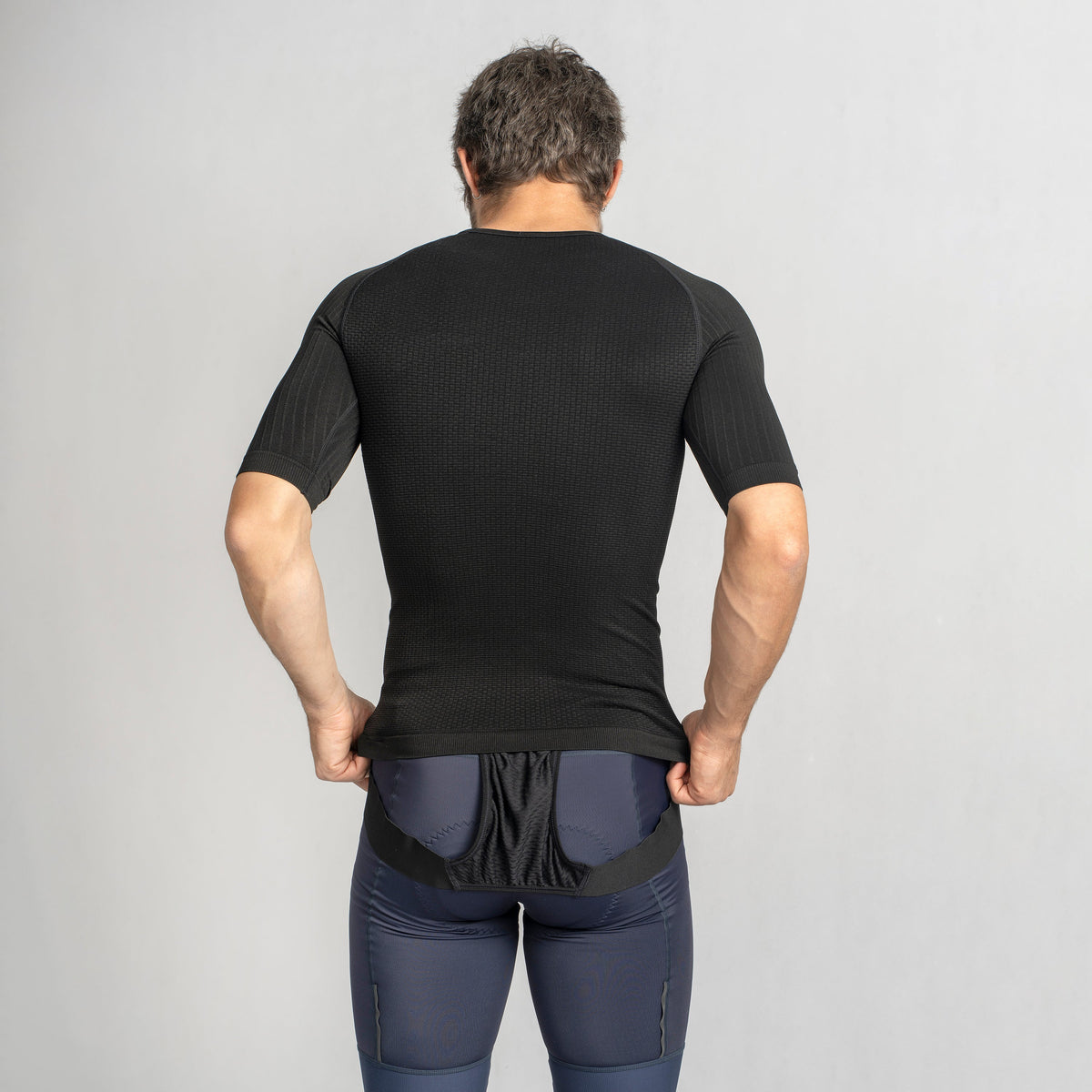 Sous-Vêtement Manches Courtes GRIPGRAB PACR SPRING AUTUMN SEAMLESS Noir