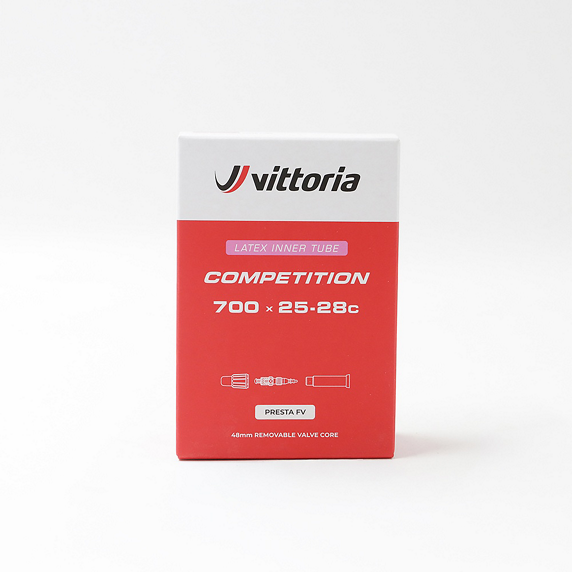 Câmara de ar VITTORIA COMPETITION LATEX 700x25/28c com válvula