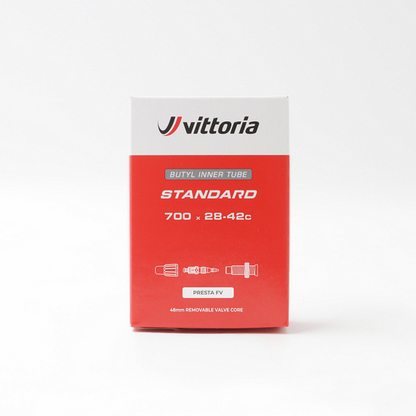 Câmara de Ar VITTORIA STANDARD 700x28/42c Butilo Presta