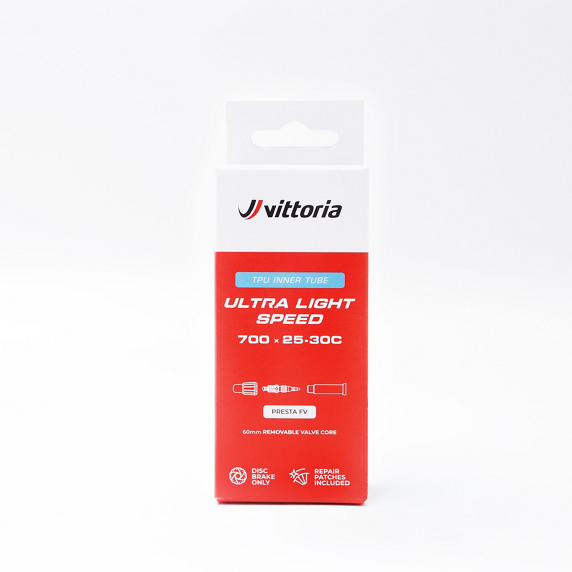 Câmara de ar VITTORIA ULTRA LIGHT SPEED 700x25/30c TPU Presta
