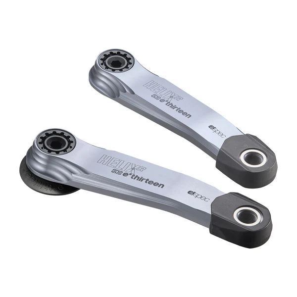 E.THIRTEEN E-SPEC HELIX R Pedaleira de bicicleta (Bosch Gen4-Brose S Mag-TQ HPR50) Prata