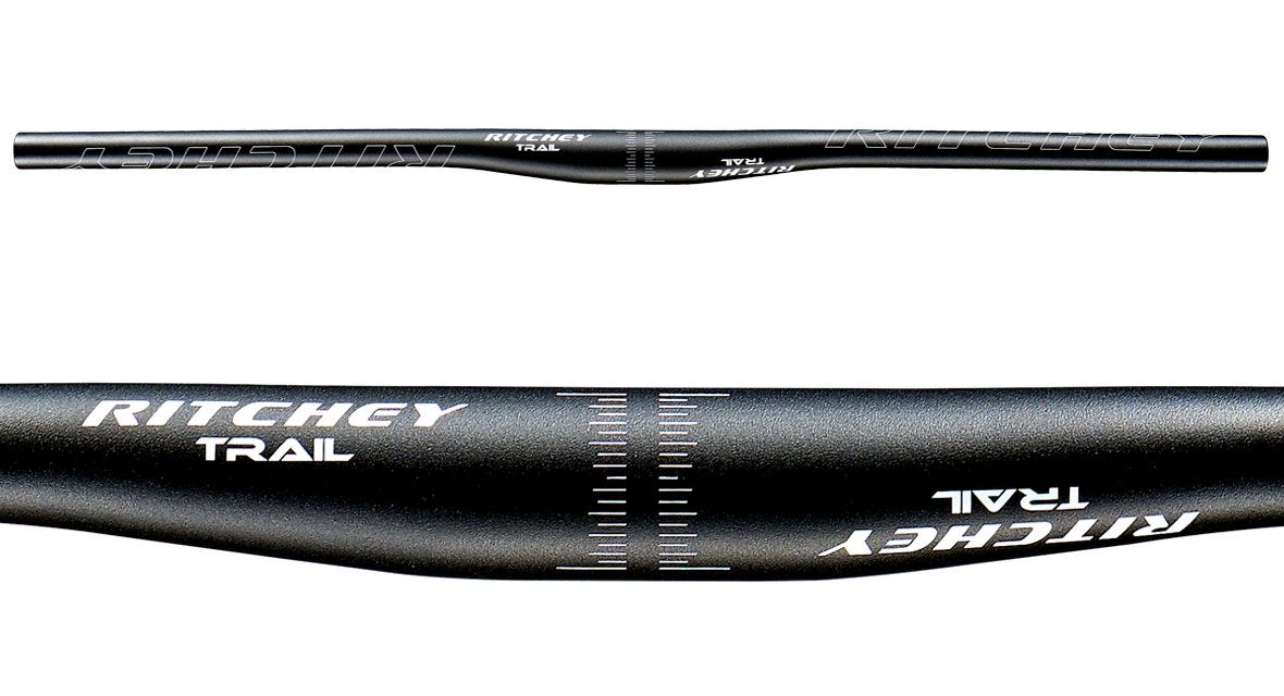 Guiador RITCHEY COMP TRAIL FLAT +/-5 plano 9°, 780 mm
