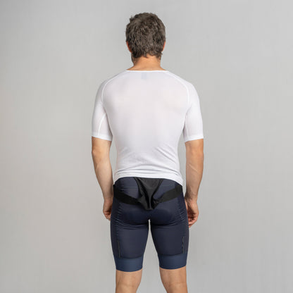 Camisola interior de manga curta GRIPGRAB PACR SUMMER SEAMLESS branca