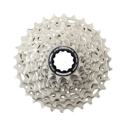 Cassete de 12 velocidades SHIMANO ULTEGRA CS-R8101 – fotografia principal sobre fundo branco