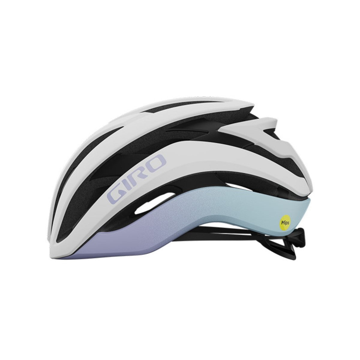 Capacete de Estrada GIRO CIELO MIPS Branco/Lilás