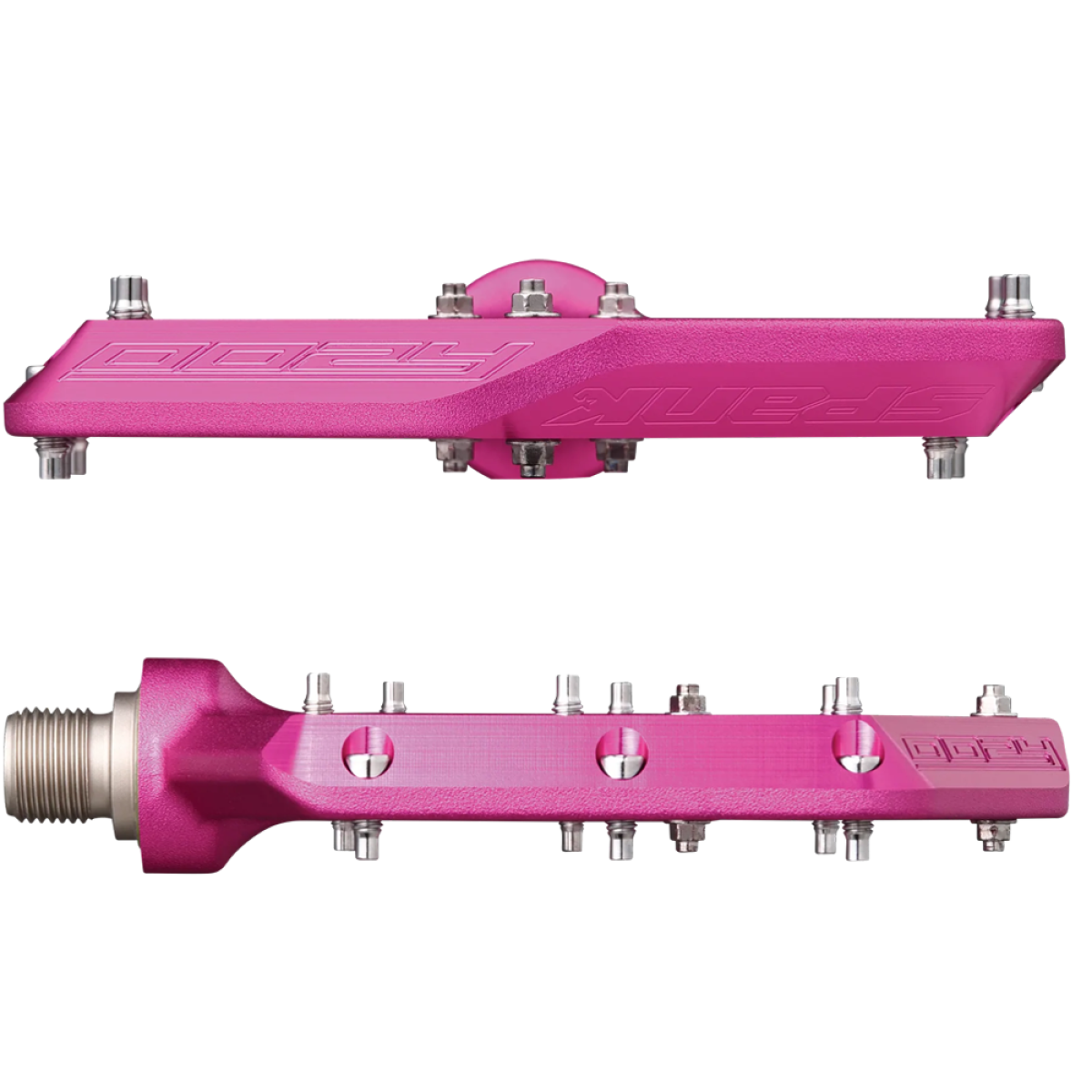 SPANK OOZY REBOOT Pedais planos cor-de-rosa