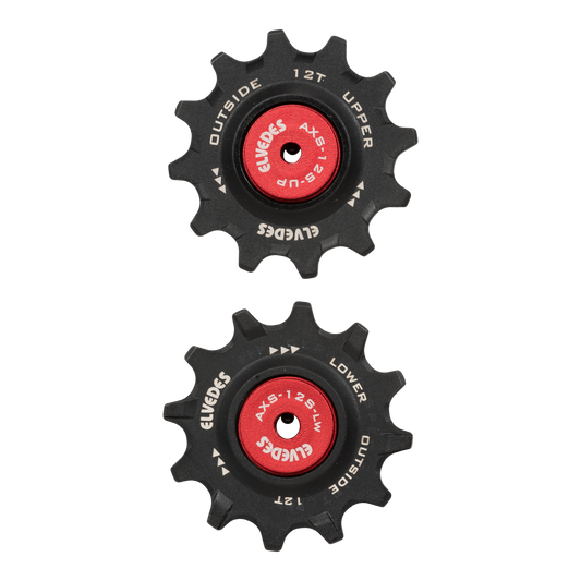 ELVEDES SRAM AXS XX1 2x12 Cogs de Desviador Híbrido em Cerâmica