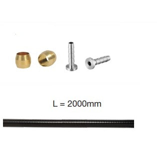 Kit de mangueiras hidráulicas 2m ELVEDES para SHIMANO SM-BH 90 + peças