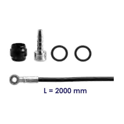 Kit de mangueira ELVEDES para Magura 2m Banjo + peças