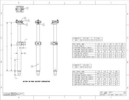 Canote de Selim Telescópico FOX TRANSFER NEO FACTORY