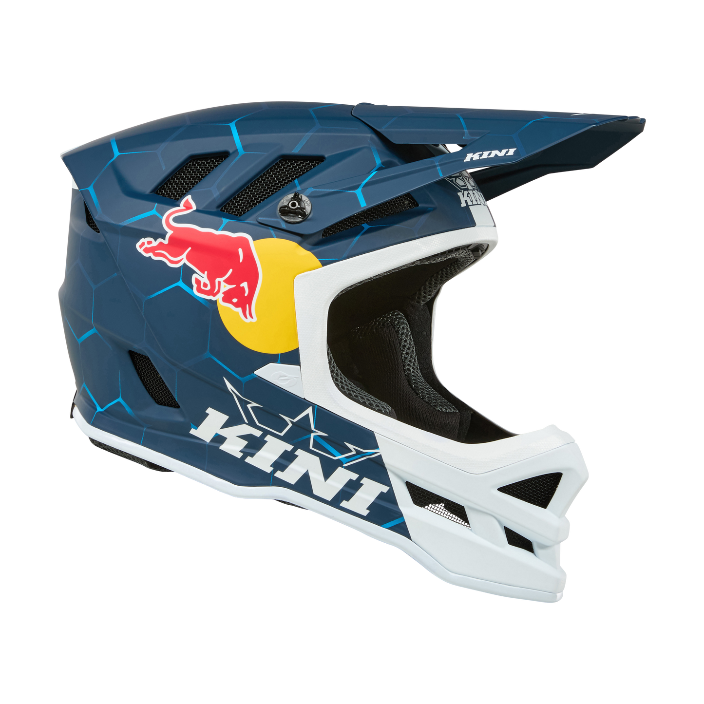 Capacete O'NEAL DHC KINI RED BULL 1.0 Branco/Azul