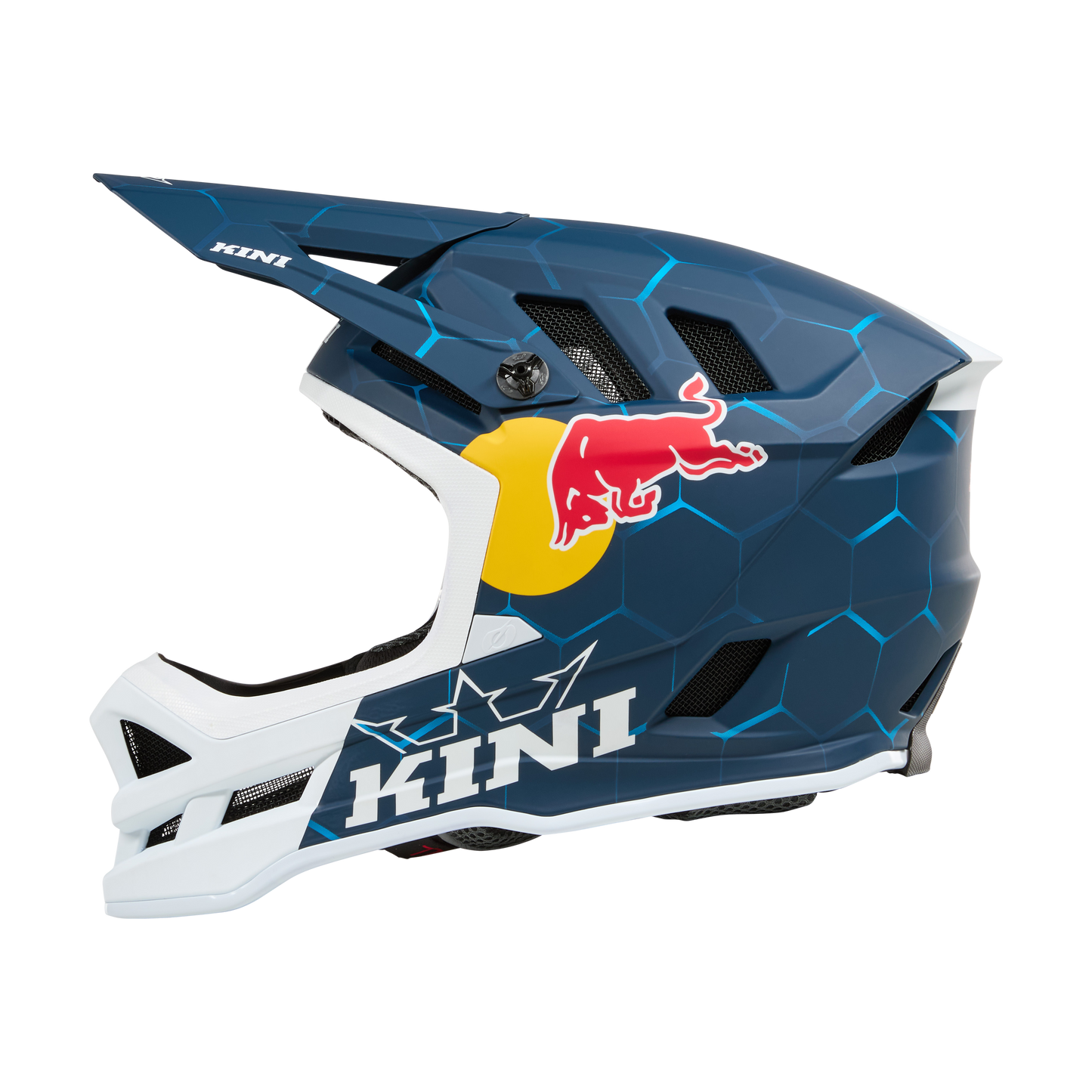Capacete O'NEAL DHC KINI RED BULL 1.0 Branco/Azul