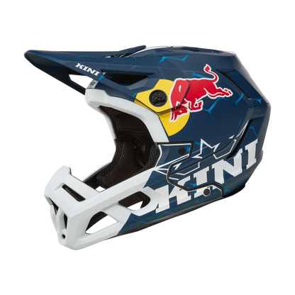 Capacete MTB O'NEAL EC KINI RED BULL 1.0 Branco/Azul