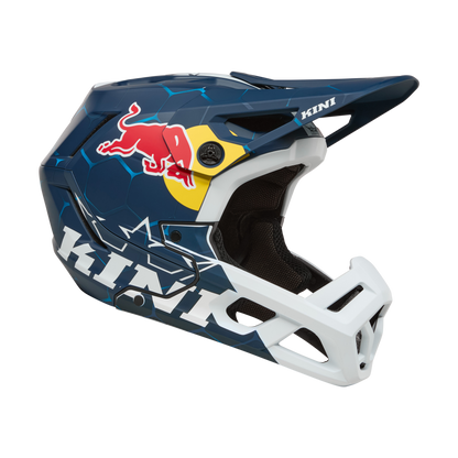 Capacete MTB O'NEAL EC KINI RED BULL 1.0 Branco/Azul