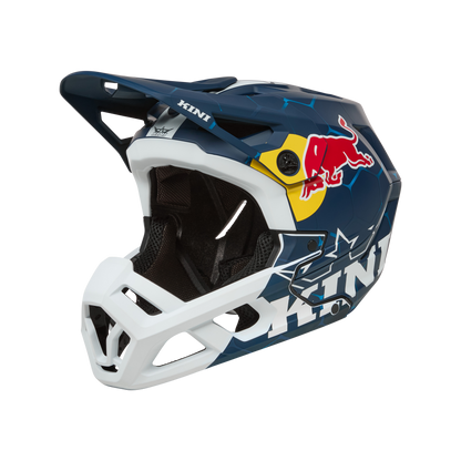 Capacete MTB O'NEAL EC KINI RED BULL 1.0 Branco/Azul
