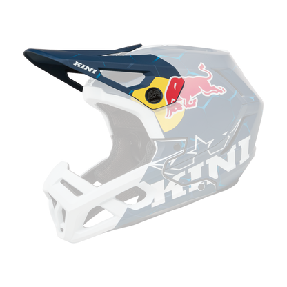 Capacete MTB O'NEAL EC KINI RED BULL 1.0 Branco/Azul