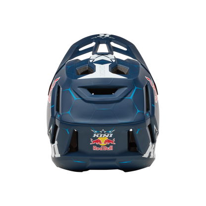 Capacete MTB O'NEAL EC KINI RED BULL 1.0 Branco/Azul