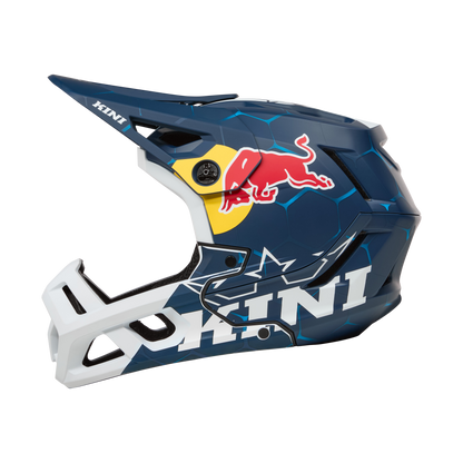 Capacete MTB O'NEAL EC KINI RED BULL 1.0 Branco/Azul