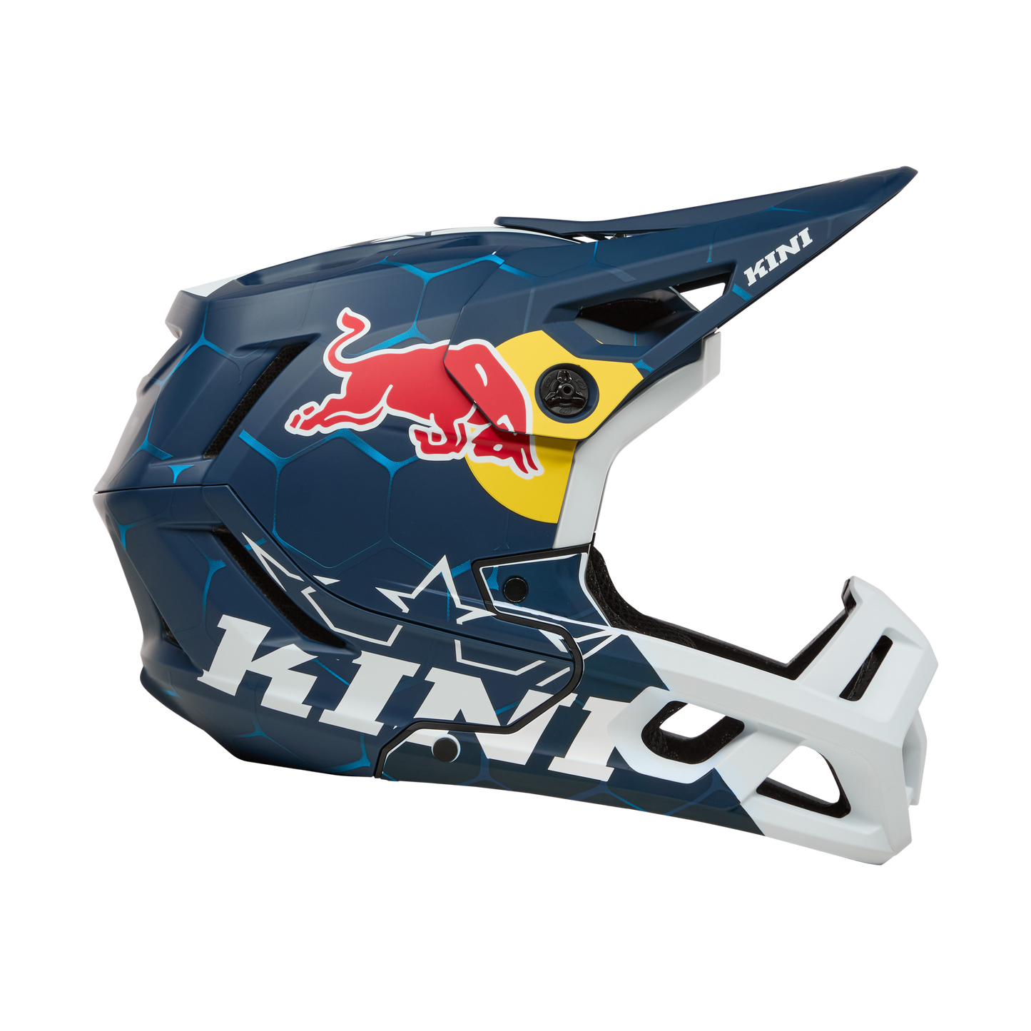 Capacete O'NEAL EC KINI RED BULL 1.0 Branco/Azul