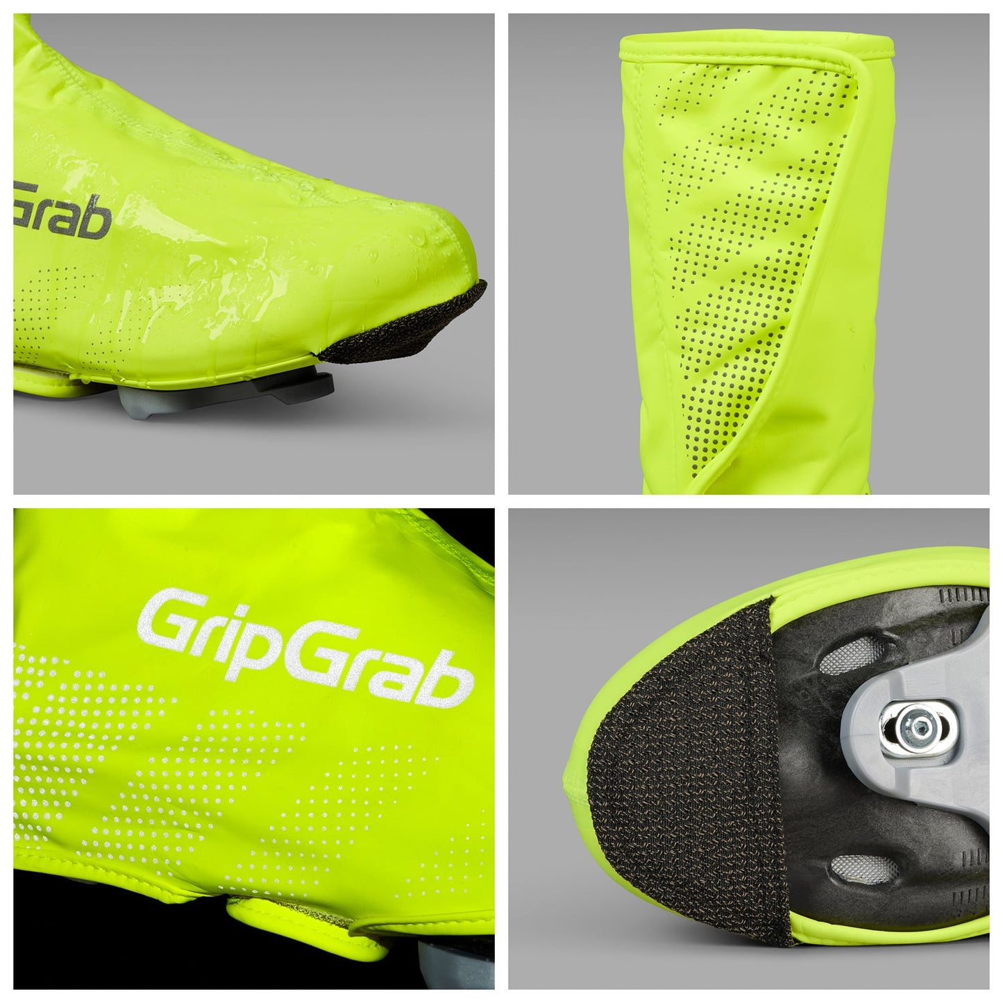 Cobertura para botas GRIPGRAB RIDE Hi-ViIS WATERPROOF Amarelo