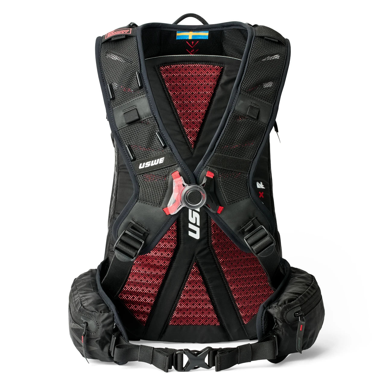 USWE ZIPPERED DAYPACK 25L Mochila Preta