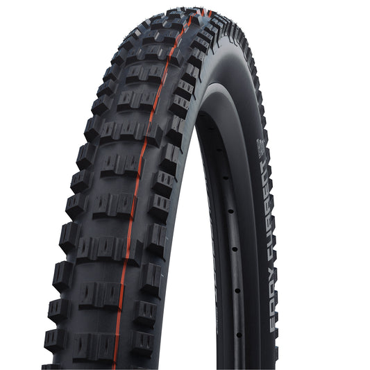 Schwalbe Eddy Tire Corrente Frente 29x2.40 Addix Soft SuperTrail Ready Ready Flexible Noir