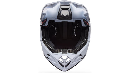Capacete BTT BELL FULL-10 SPHERICAL CARBON PEAK Branco