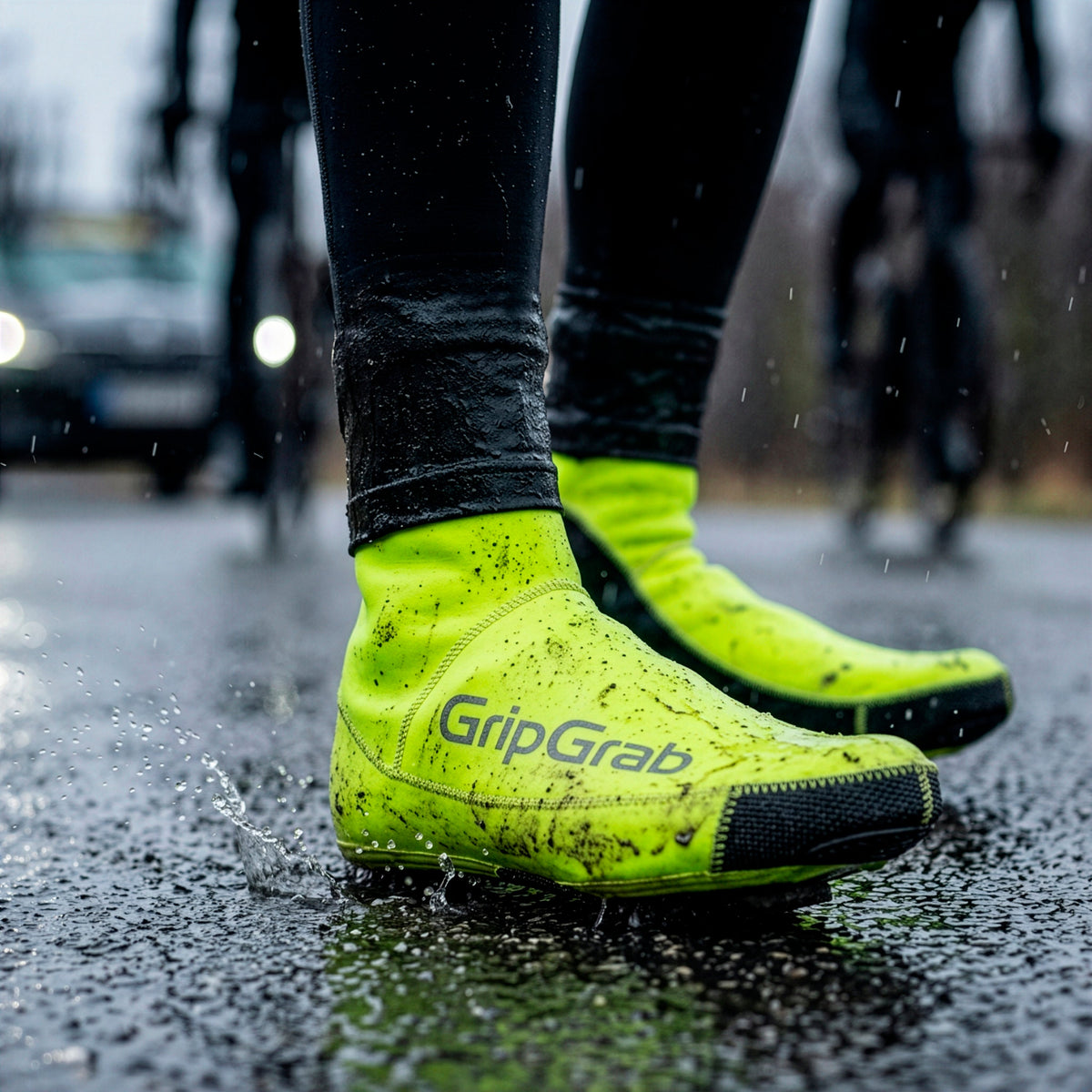 Cobre-sapatos GRIPGRAB PACR WATERPROOF WINTER ROAD Amarelos