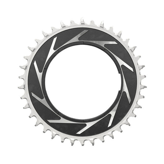 Plateau Mono SRAM XX-SL T-TYPE EAGLE POWERMETER BOOST 12V Direct Mount Offset 0mm — vue du plateau sur fond blanc