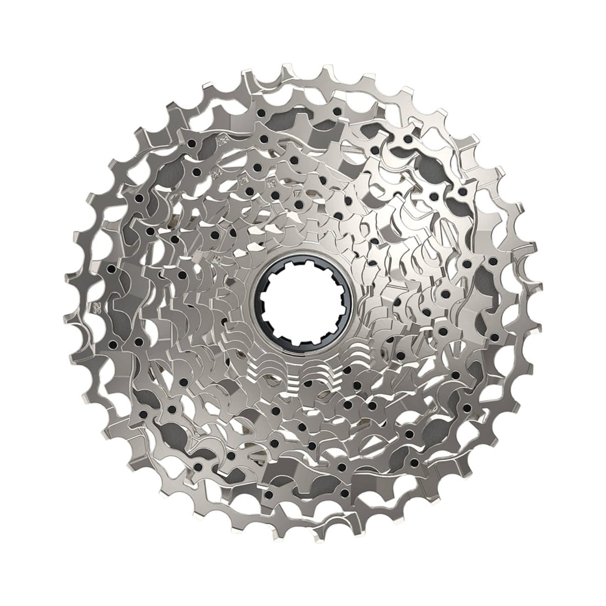 Cassete de 12 velocidades SRAM RIVAL XG-1250 – fotografia principal sobre fundo branco
