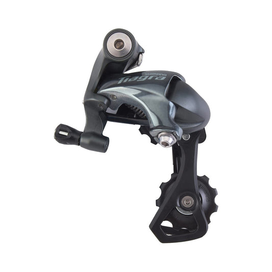 Desviador traseiro SHIMANO TIAGRA 4700-SS 10V de caixa curta – vista do produto sobre fundo branco