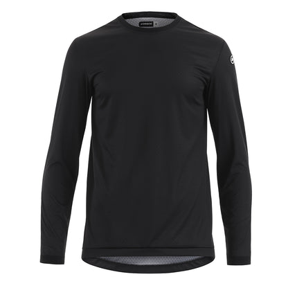 Jersey ASSOS TRAIL T3 Mangas Compridas Preto