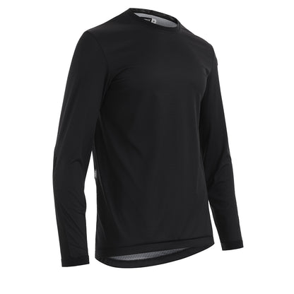 Jersey ASSOS TRAIL T3 Mangas Compridas Preto
