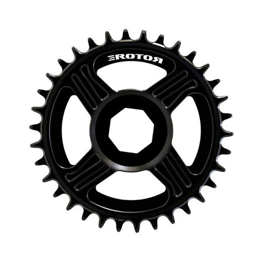 Prato único ROTOR E-MTB BOSCH Direct Mount — vista do prato sobre fundo branco