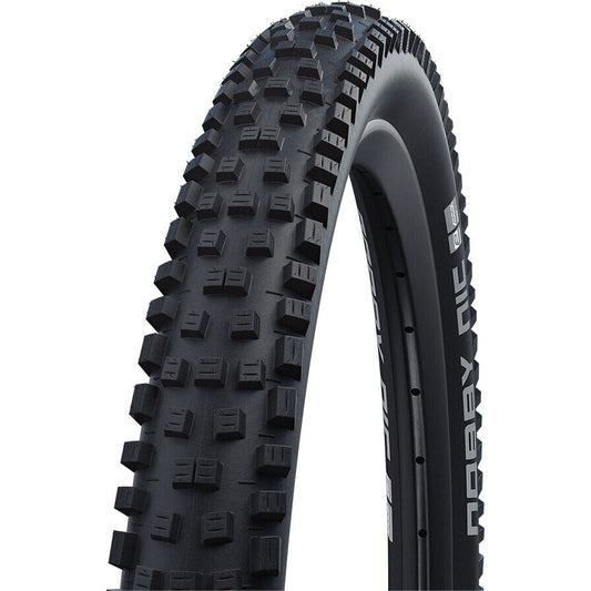 Schwalbe nobby nic 26x2.25 addix performance sem câmara de câmara de ausência macia noir preto